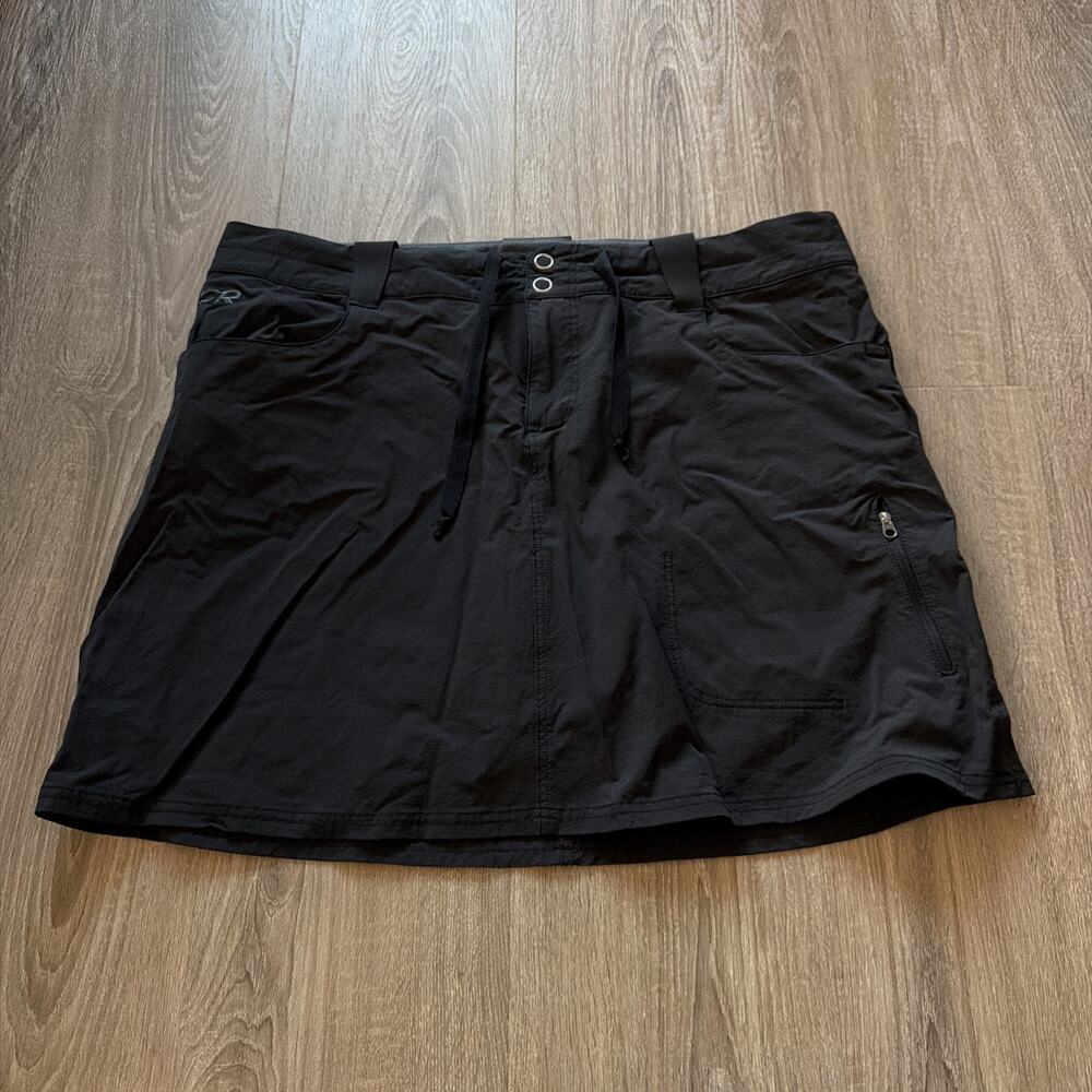Outdoor Research Women's Size‎ 14 Black Nylon Ferrosi Skort